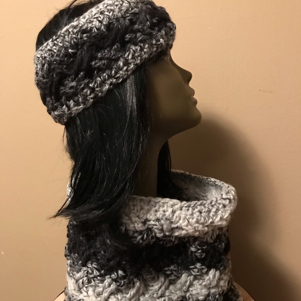 Celtic Winters Cowl/ Earwarmer Set - Picture 2 of 5